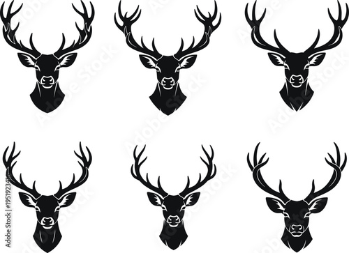 Large Collection Of Martial Arts Silhouettes Featuring Karate Taekwondo Kung Fu Fighters In Kicking Punching And Defensive Action Poses Vector Set