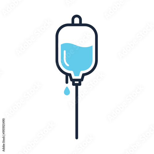 IV drip medical infusion set.