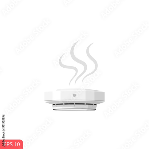 Smoke Detector with Smoke Emitting.