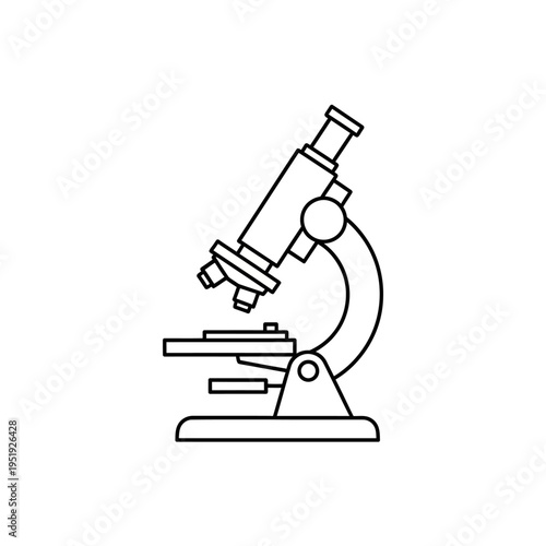 Microscope Laboratory Equipment Science Tool.