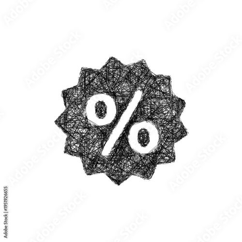 Sketch discount applied icon design