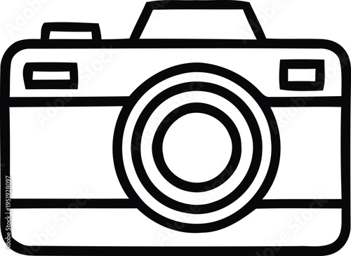 camera icon vector illustration