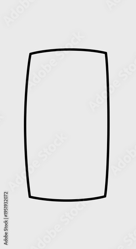 Simple glass tumbler line drawing.