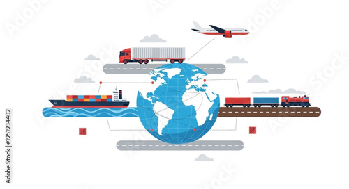 Global Logistics and Transportation Network.