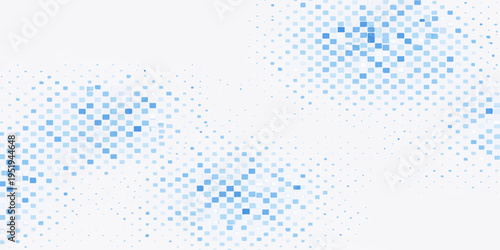 Abstract blue halftone background design featuring a vector dot pattern and light water drop textures for a cold winter wallpaper backdrop