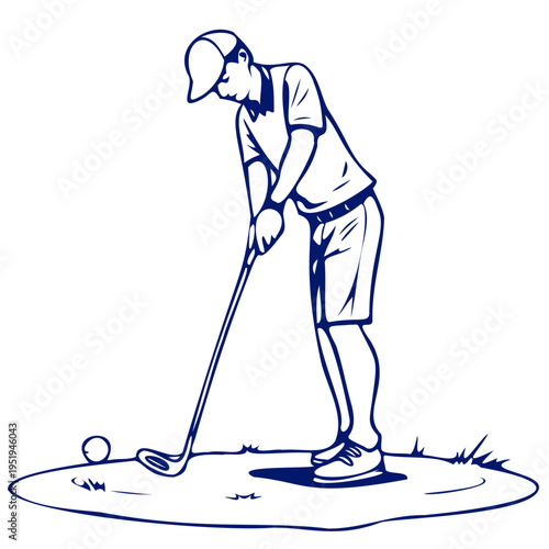 men golf player editable vector design, silhouette, vector, sport, illustration, people, golf, ski, silhouettes, icon, men, woman, black, business, winter, person, action, competition, boy, stick