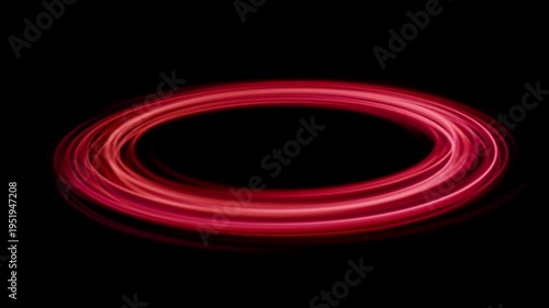 Cerchio di energia in loop continuo
