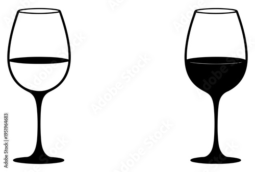 wine glass icon drink alcohol symbol