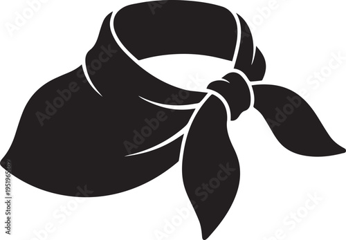 Elegant Silk Scarf and Neckwrap Silhouettes