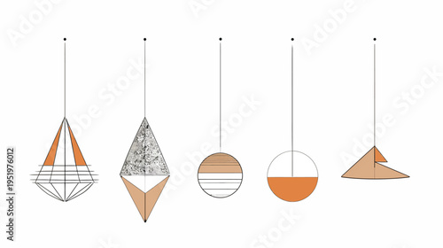 Geometric Mobiles