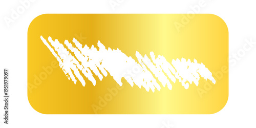 Futuristic Golden scratch card surface with scraped texture.