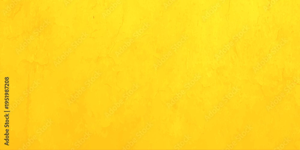 Naklejka premium vibrant yellow watercolor texture background with distressed grunge paint effects. subtle orange gradients, and a weathered grunge aesthetic. Ideal for summer branding, creative posters, modern art