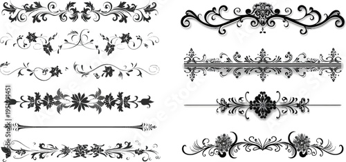 Page Borders Vector Set