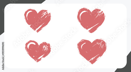 Valentine heart doodle