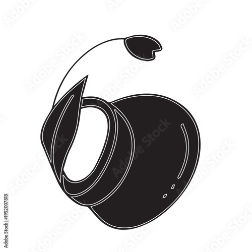 Minimalist Cherry Juice Pitcher