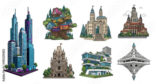 Architectural Wonders - A Collection of Unique Building Designs.