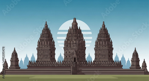 Prambanan Temple - A Majestic Architectural Marvel in Indonesia.