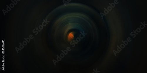 Foto A Dark Tunnel With A Light At The End Of It Appears