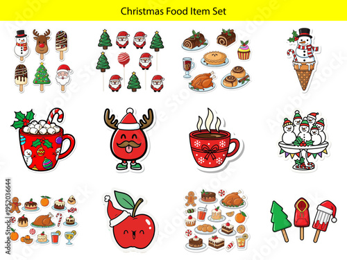 Christmas food and drink items