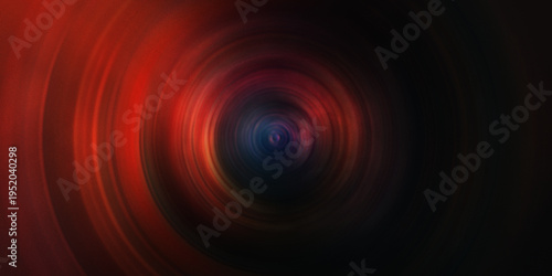 Foto Vibrant Red And Blue Swirling Tunnel Of Light And Dark