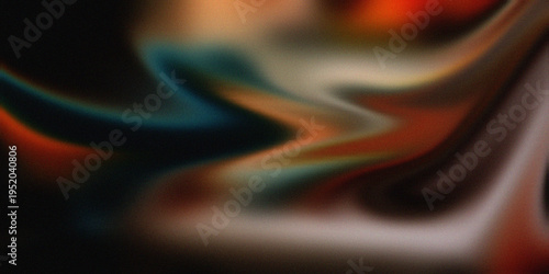 Bild auf Leinwand Vibrant Abstract Art With Swirling Colors And Blurred Shapes In Motion