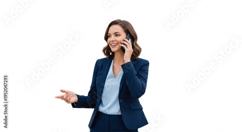 businesswoman talking on the phone