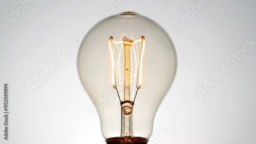 Bright Filament Bulbs In Warm And Cool Light.