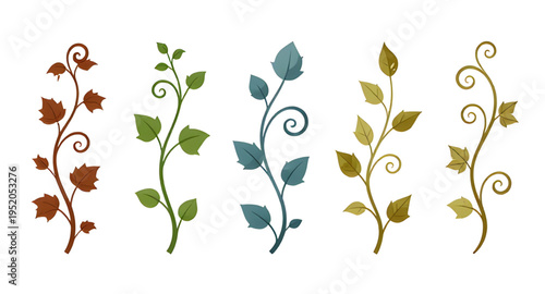 vine, vines, plant, creeper, climber, foliage, leaf, leaves, branch, stem, swirl, curve, curling, twirl, flourish, decorative, ornament, pattern, design, botanical, nature, greenery, green, organic, n