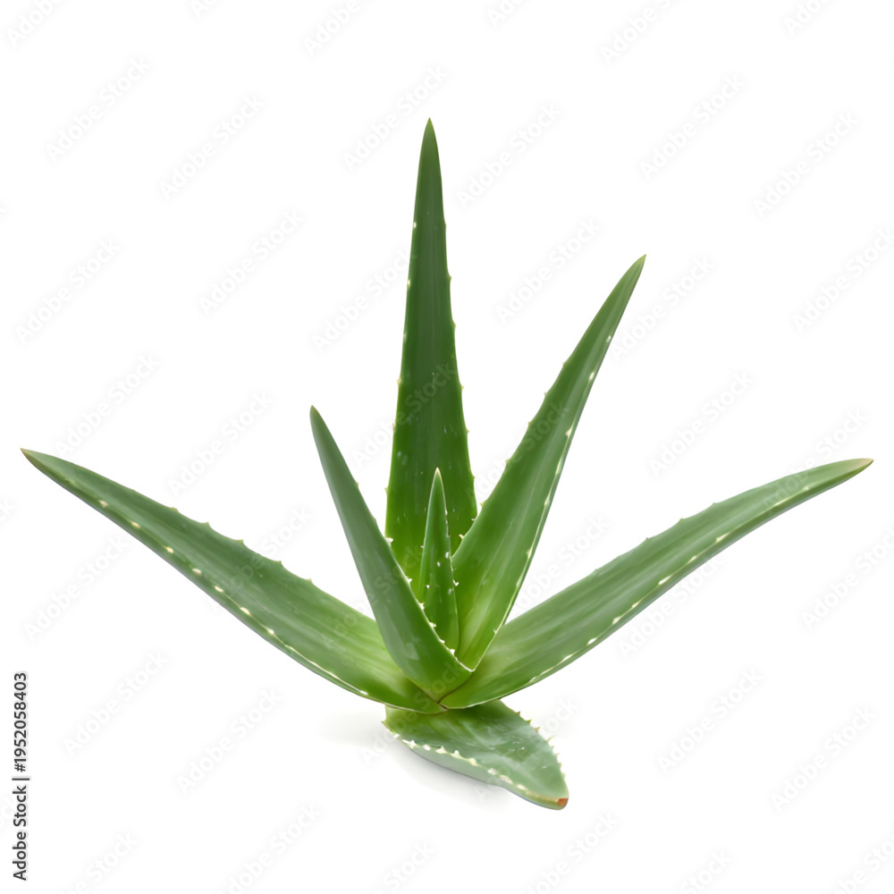 Fototapeta premium aloe, plant, aloevera, succulent, cactus, leaf, leaves, green, nature, botanical, herb, medicinal, organic, natural, fresh, garden, flora, indoor, outdoor, pot, potted, houseplant, tropical, desert, e