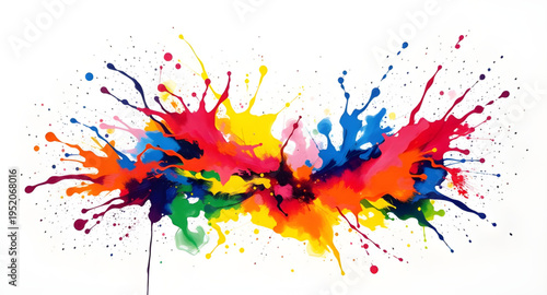 splashes, paint, splash, splatter, color, colorful, vibrant, bright, abstract, art, background, white, wall, canvas, texture, brush, stroke, drip, drops, liquid, ink, dye, pigment, creative, artistic,