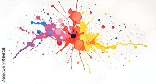 splashes, paint, splash, splatter, color, colorful, vibrant, bright, abstract, art, background, white, wall, canvas, texture, brush, stroke, drip, drops, liquid, ink, dye, pigment, creative, artistic,