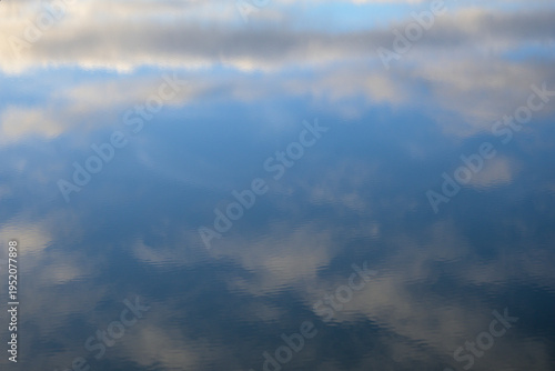 Wallpaper Mural Sky reflection on calm water Torontodigital.ca
