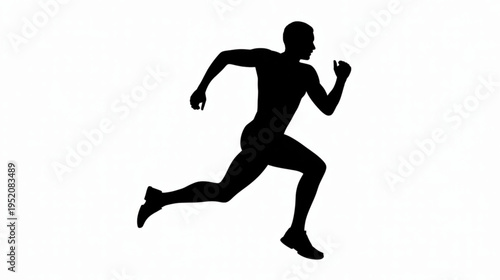 Running man vector icon