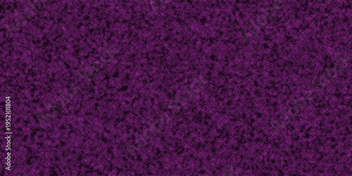 Abstract Black and Purple Halftone Dot Texture Background with Grunge Noise Effect. vector illustration