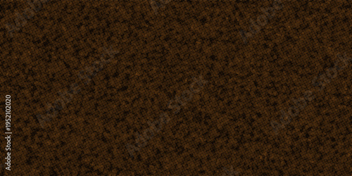 Abstract Black and Brown Halftone Dot Texture Background with Grunge Noise Effect. vector illustration