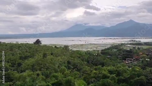 Rawa Pening, a tourist attraction in Central Java, Indonesia