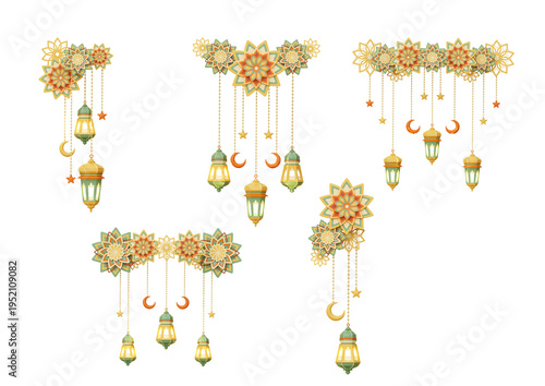 vektor ilustration lantern ramadan