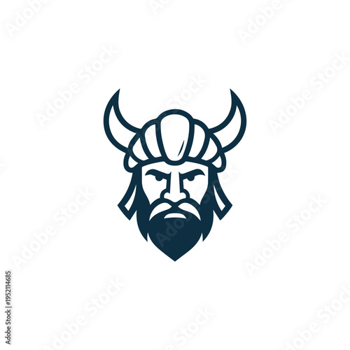 Croissant Viking Logo