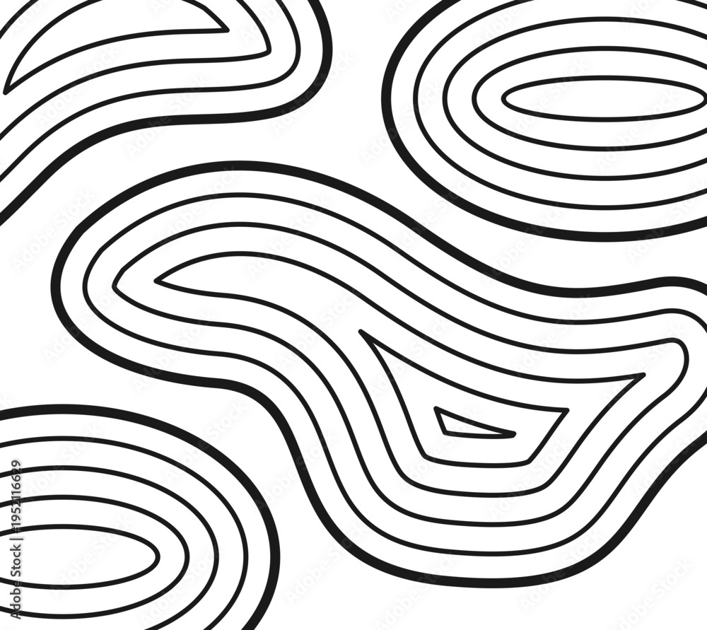 Naklejka premium tophograpy element