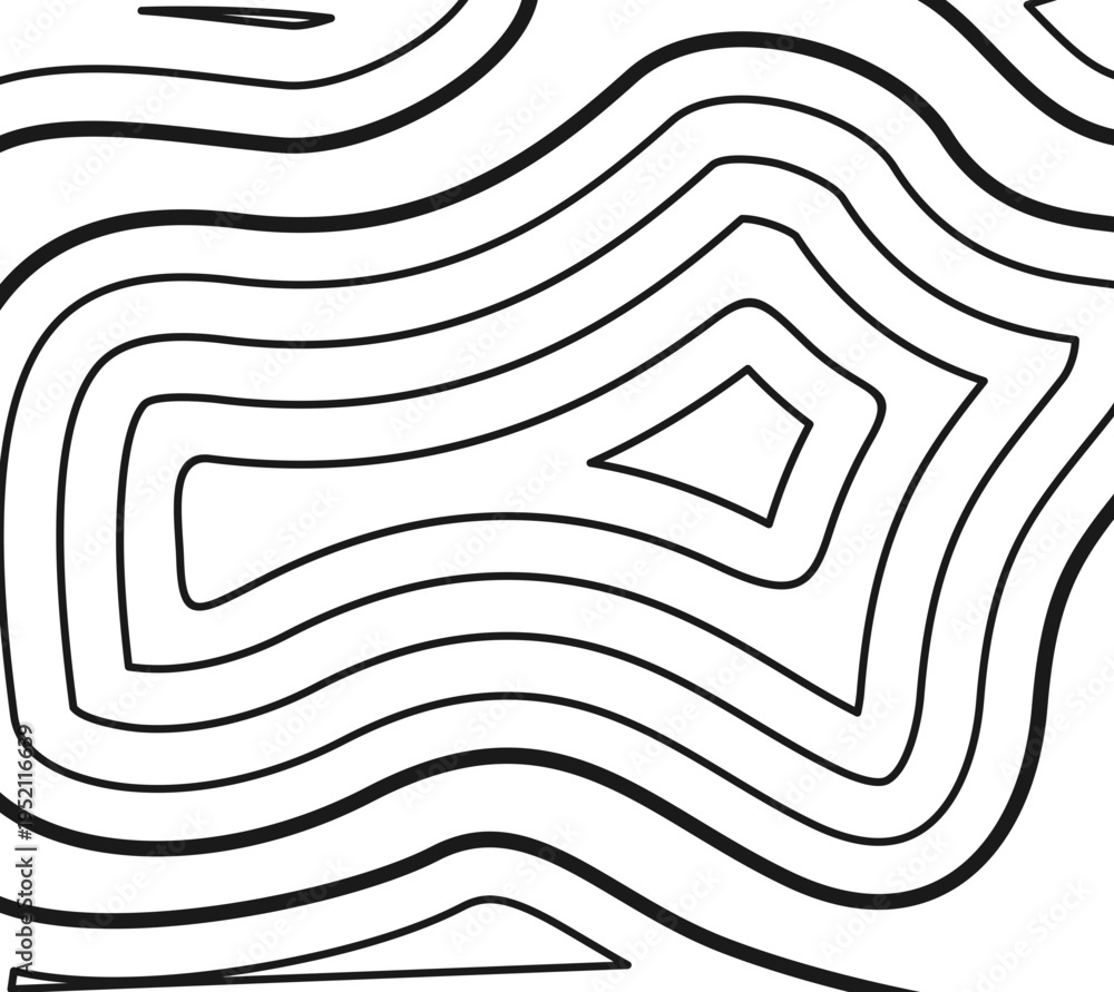 Naklejka premium tophograpy element 