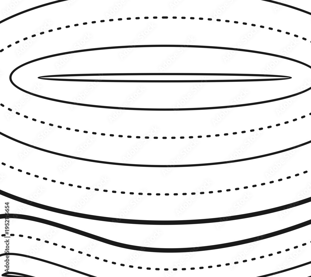Naklejka premium tophograpy element 
