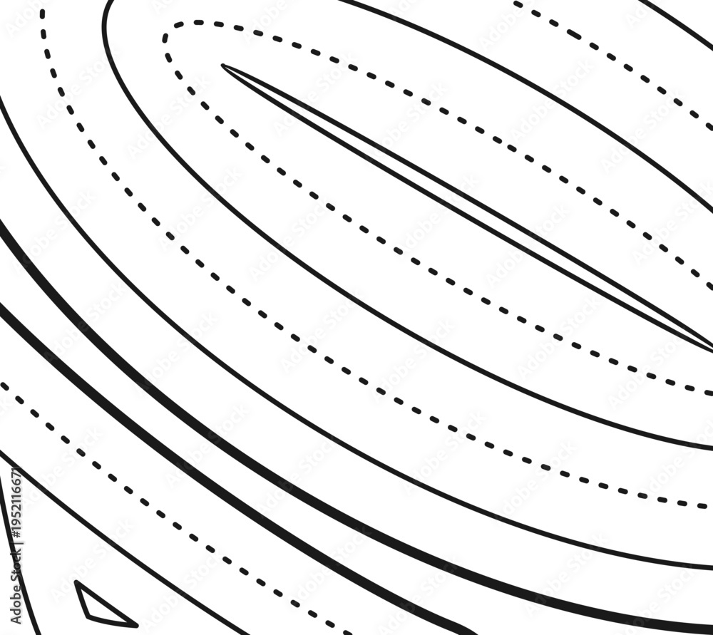 Naklejka premium tophograpy element 