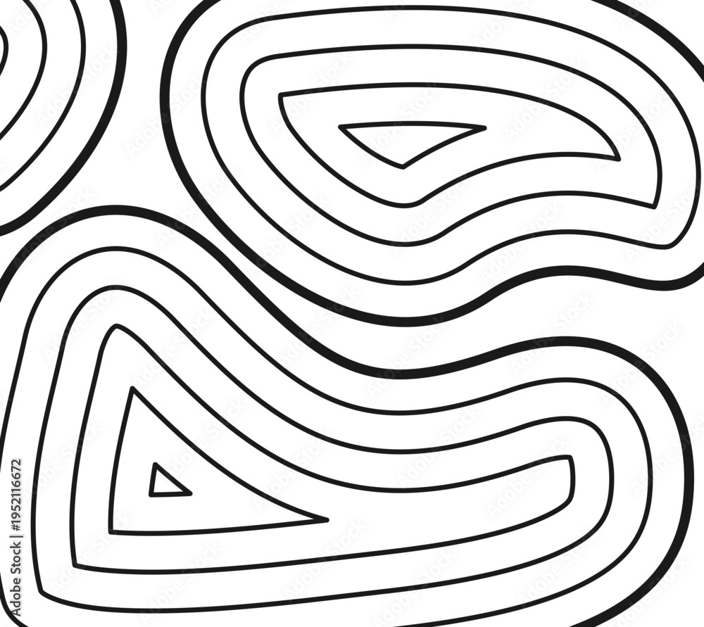 Naklejka premium tophograpy element