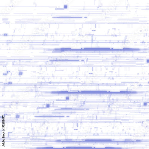 Abstract light blue weathered texture background with horizontal distressed patterns, grunge paper glitch effect