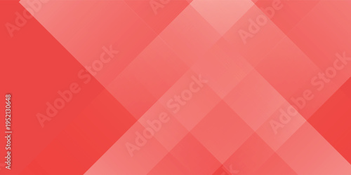 Abstract background with vibrant red and coral diagonal overlapping layers eps10