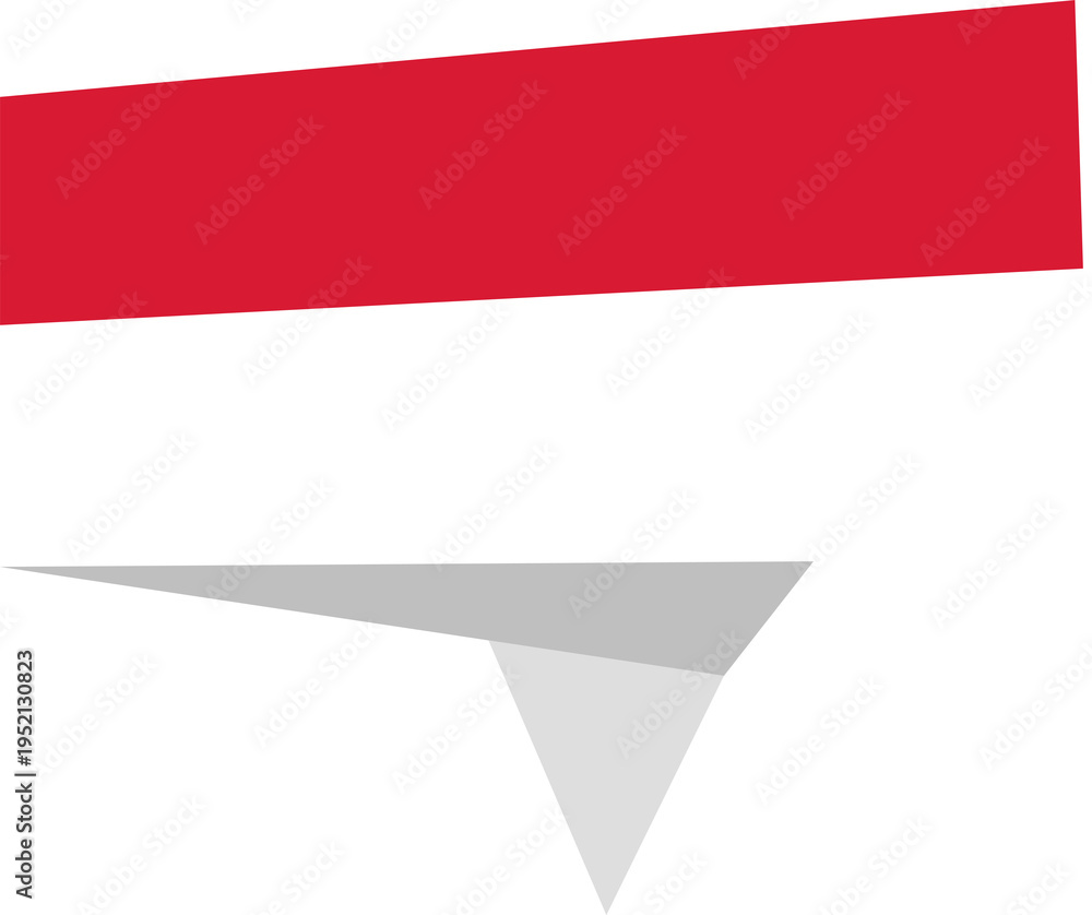 Obraz premium indonesian flag design 