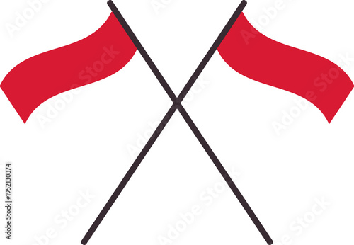 indonesian flag design 