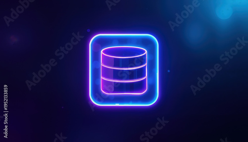 Data management action virtual space digital icon modern environment abstract viewpoint technology concept