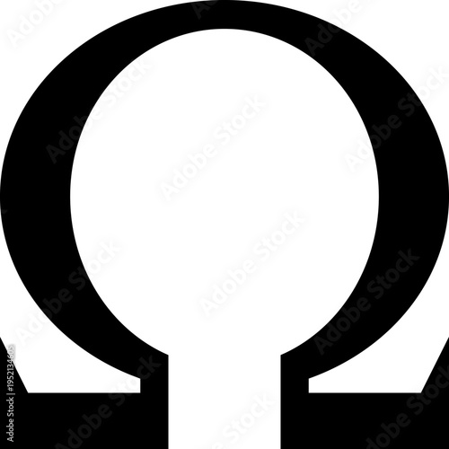 The Omega symbol a powerful representation of the finality and ultimate conclusion.