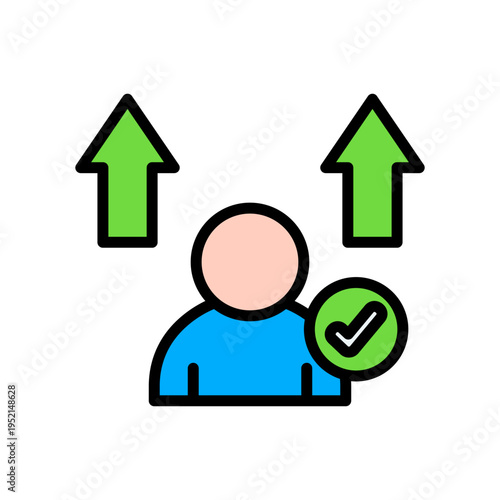 Decency lineal color icon